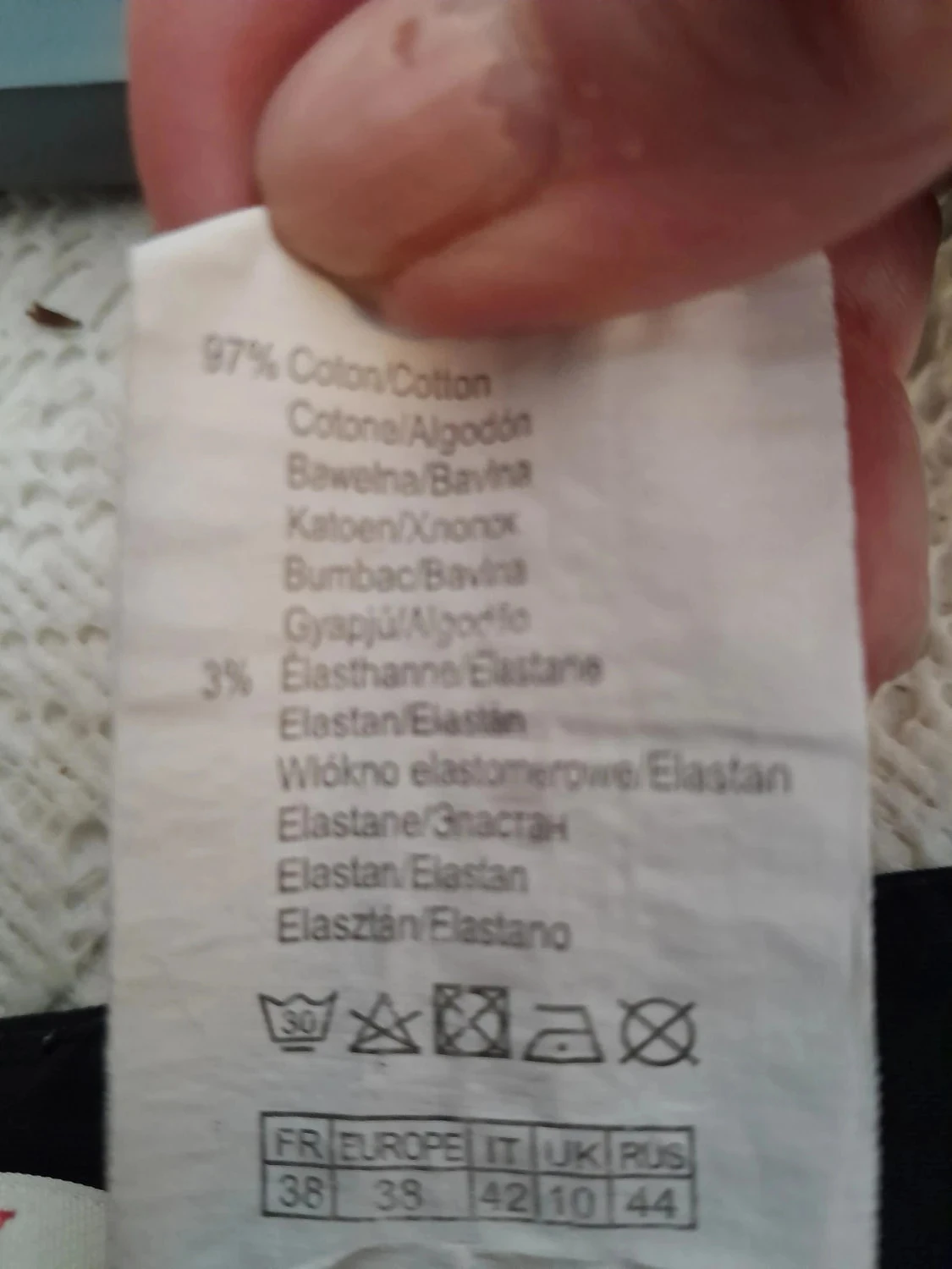 Calças femininas Tamanho 38, cor preto, Marca Camaïeu, elástico – photo 7